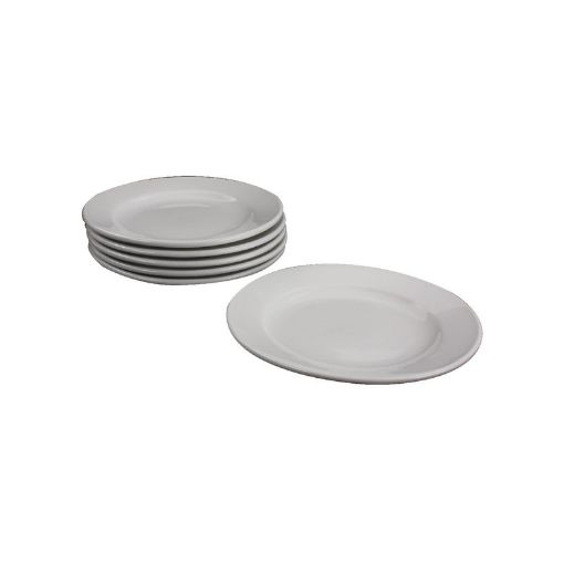 Picture of Side Plate 170mm White pk 6