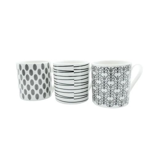 Picture of Mugs 11oz Dots and Stripes pk 12