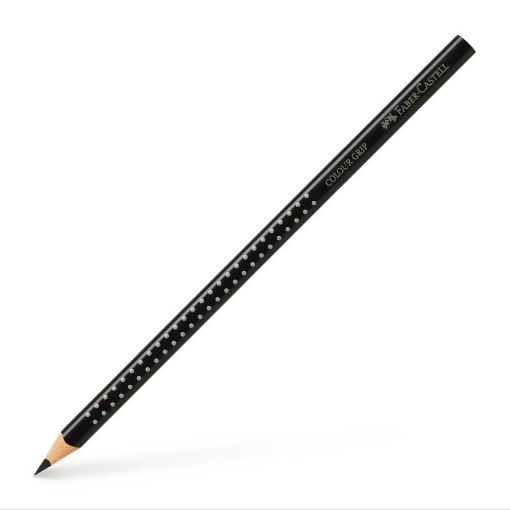 Picture of Faber Colour Grip Pencil Black Pack of 12