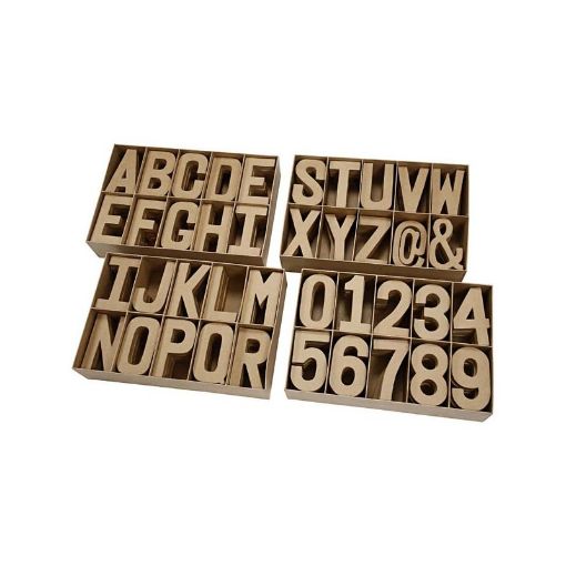 Picture of Craft 3D Letters & Numbers
