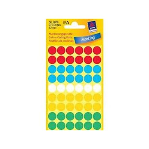 Picture of Avery Color Coding Dots 12mm 