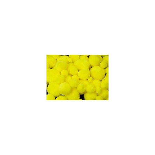 Picture of Cl Pompoms Yellow 100 pcs