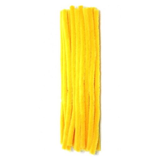 Picture of Chenille Stem Yellow Pipe cleaners