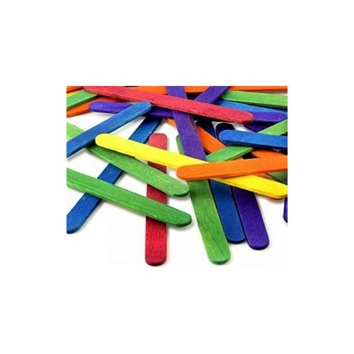 Picture of Lollipop Sticks Coloured 500pc