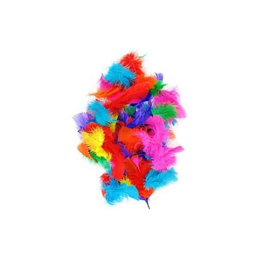 Picture of Feathers Assorted Colours 250 Pack
