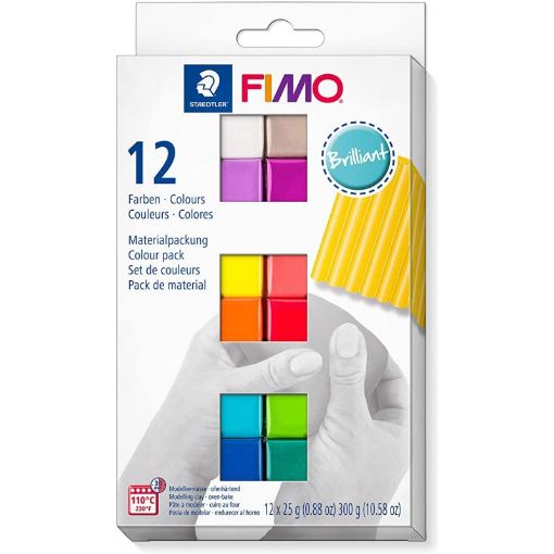 Picture of Fimo Soft Brilliant Colour Pack 12x25g 