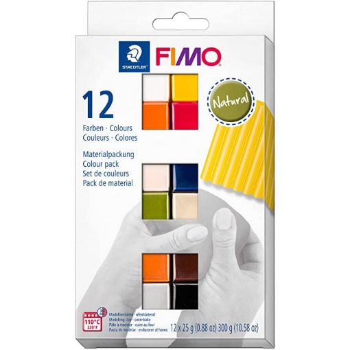 Picture of Fimo Soft Natural Colour Pack 12x25g