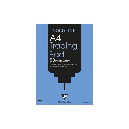 Picture of Goldline A4 Tracing Pad 90g(50 Sheets)