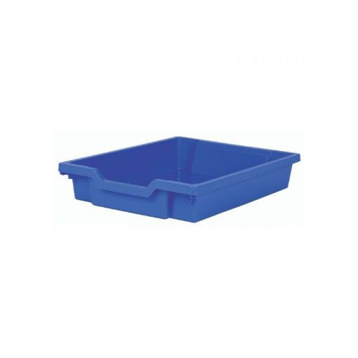 Picture of Gratnell F1 Shallow Tray Blue 