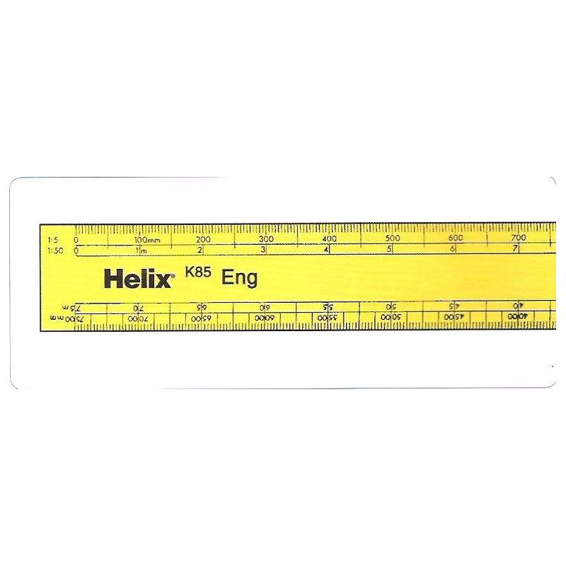 Helix Engineers Scale Ruler 30cm. SG Education Arts, Crafts