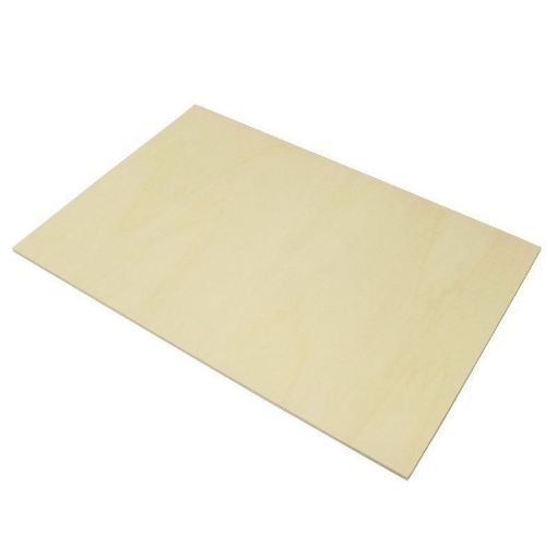 Picture of 3mm Poplar Laser Plywood 600mm x 400mm Sheet