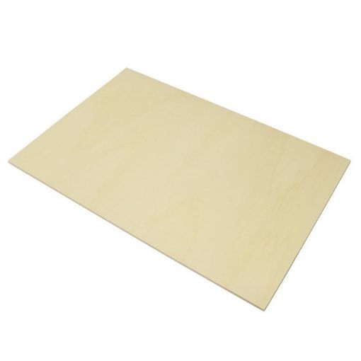 Picture of 6mm Poplar Laser Plywood 600mm x 400mm Sheet