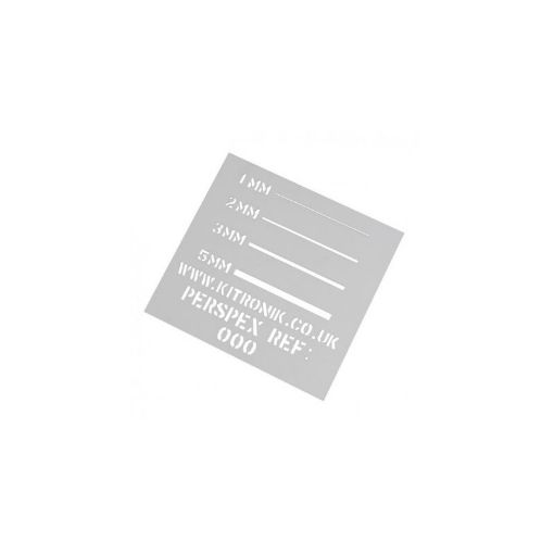 Picture of Kitronik Acrylic Sheet Clear 3mm 1000*600mm