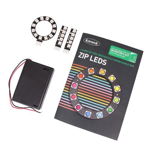 Picture of Kitronik ZIP LEDs Add-On Pack for Kitronik Inventors Kit for the BBC micro:bit