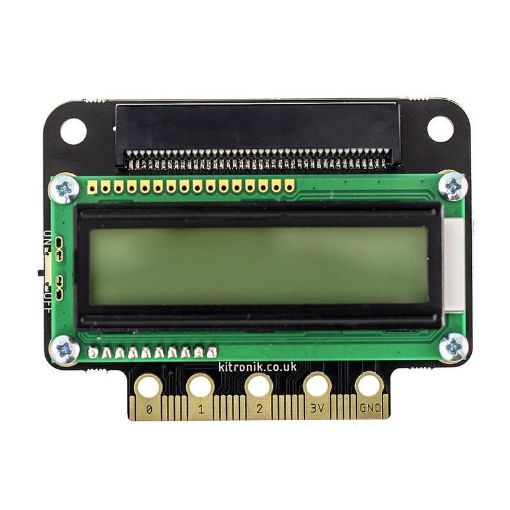 Picture of Kitronik :VIEW text32 LCD Screen for Microbit 