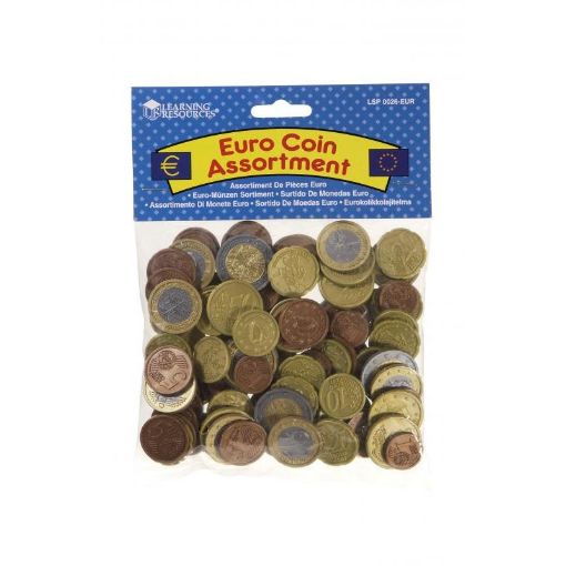 Picture of Learning Resources Play Euro Coins Set