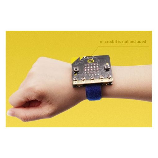 Picture of Pimoroni BitWearable Kit - Smartwatch with Strap for Microbit