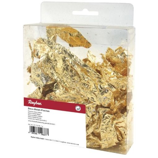Picture of Deco-metal Flakes Gold