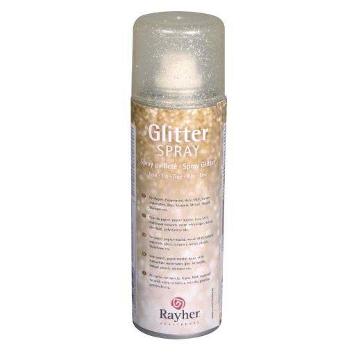 Picture of Rayher Glitter Spray Gold 125ml