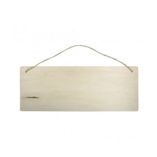 Picture of Rayher Wooden Rectangle Sign