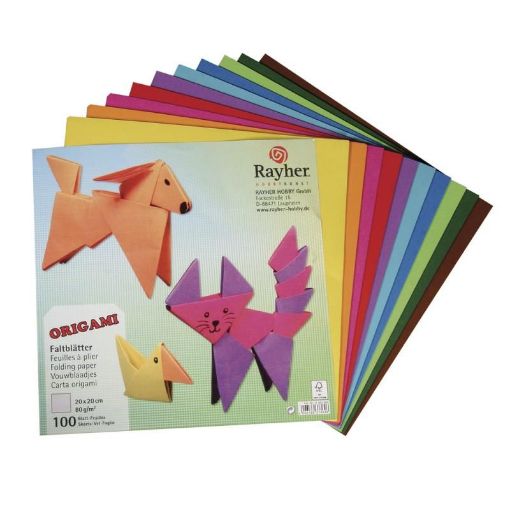 Picture of Origami Folding Paper 20x20cm 100 Sheets