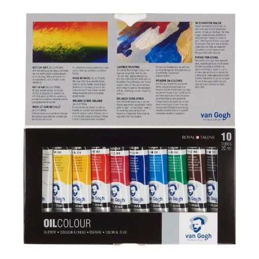 Picture of Van Gogh Oil Colour Basic 6x20ml Tube Set