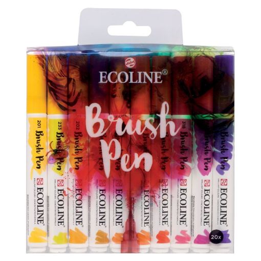 Picture of Ecoline Brush Pen Set of 20