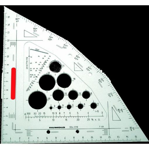 Picture of Rumold Drawing Techno Combi Angle Set Square