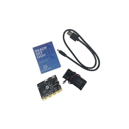 Picture of Micro:bit V1 cage & cable in polybag