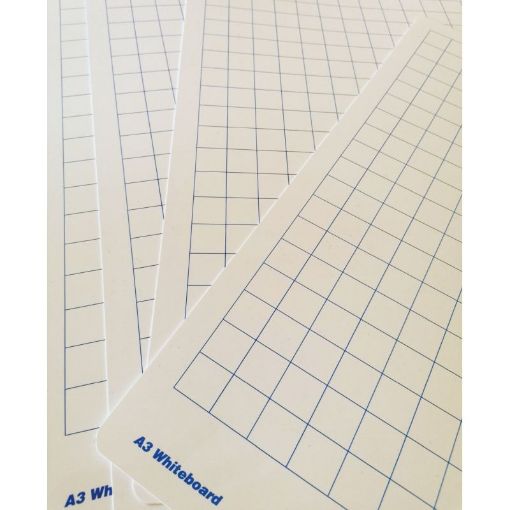 Picture of SG A3 Whiteboard Plain/Grid 650micron (Pack of 30)