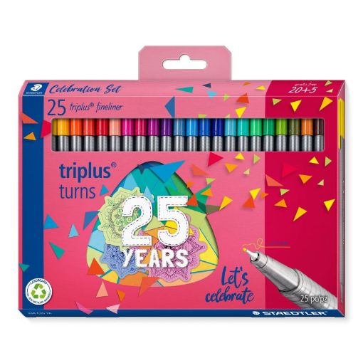 Picture of Staedtler Triplus Fineliner Celebration 25 Pack