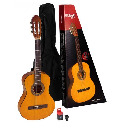Picture of Stagg Linden Guitar Pack with 3/4 Classical Guitar, Tuner & Bag