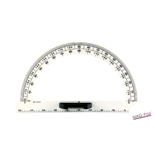 Picture of Wissner Board Plastic Protractor 180degree 50cm Magnetic