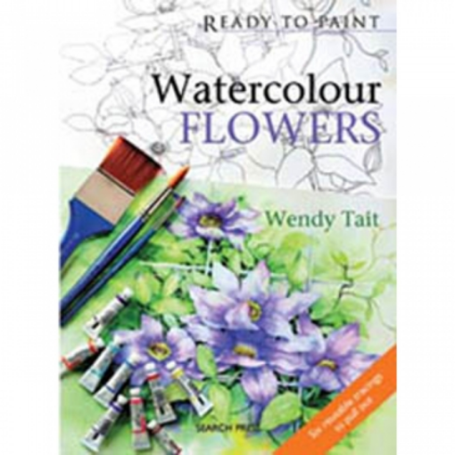 Picture of Ready To Paint Watercolour Flowers