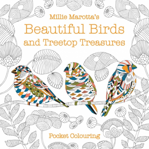 Picture of Beautiful Birds and Treetop Treasures Colouring Book