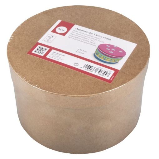 Picture of Rayher Papier-mache FSC Recycled Box 16.5cm