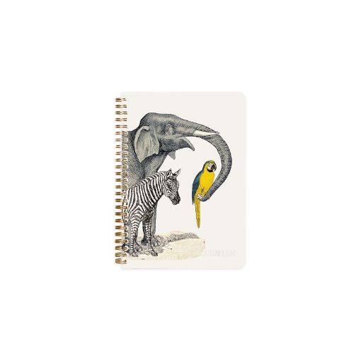 Picture of Clairefontaine Animal Binded A5 Notebook 60 Sheets