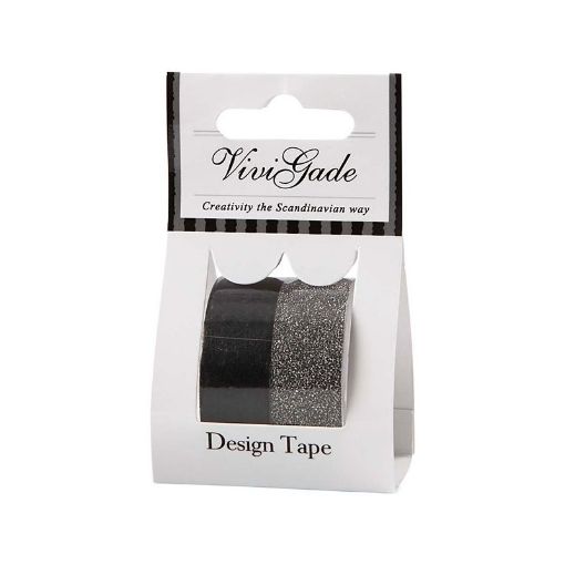 Picture of Washi Tape Black 2 Pack