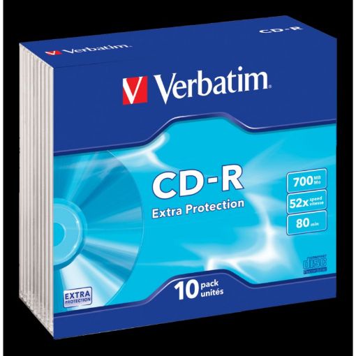 Picture of Verbatim Rewritable DVD's (Pack of 10)