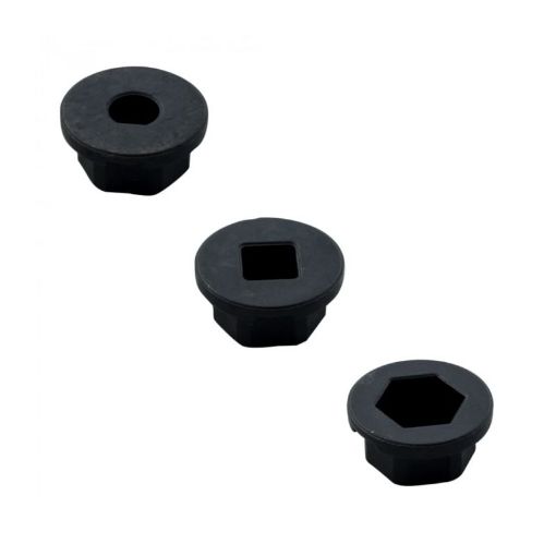 Picture of VEX PRO 1/2" VersaHex Adapters v2 (1/4" Square Bore, 1/4" Long) 