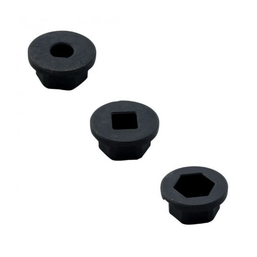 Picture of VEX PRO 1/2" VersaHex Adapters v2 (1/4" Square Bore) (48 Pack)