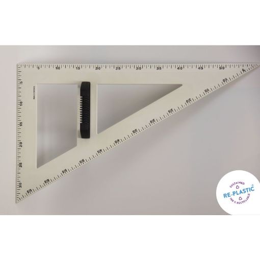 Picture of Wissner Board Plastic Set Square 60degree 60cm Magnetic 