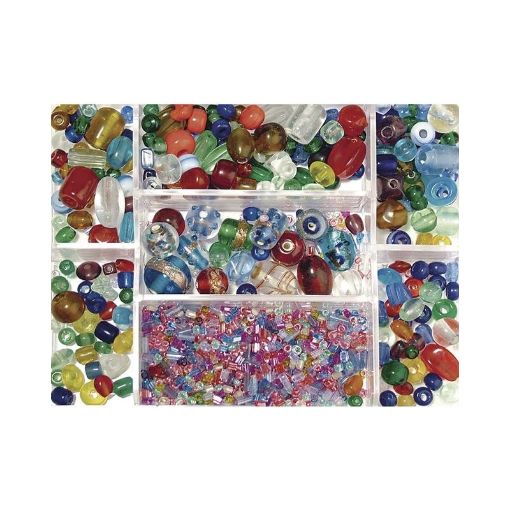Picture of Rayher Coloured Glass Beads 