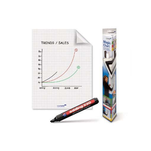 Picture of Legamaster Magic Chart  Flipchart (25 sheets of 60cm x 80)