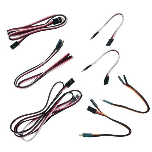 Picture of VEX 3-Wire Extension Cable 6" (4-pack)