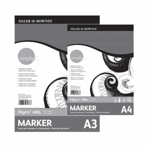 Picture of Simply Marker Pad 70g 40 Sheets Range