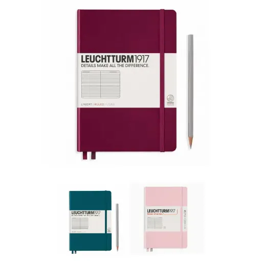 Picture of Leuchtturm 1917 Hardcover A5 Ruled Notebook - Range
