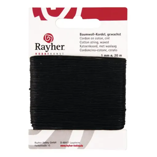 Picture of Rayher Waxed Cotton Cord Range
