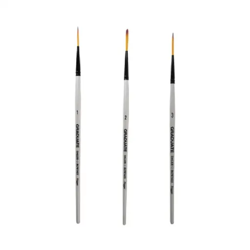 Picture of Daler Rowney Graduate Synthetic Rigger Short Handle Brush Range