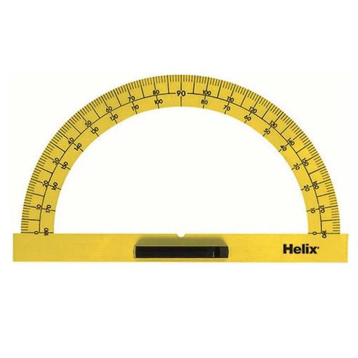 Picture of Helix Black/White Board Protractor 